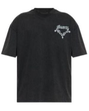 AllSaints Drip Graphic T-Shirt - Black
