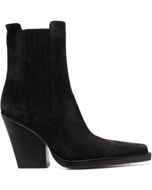 Paris Texas Dallas Ankle Boots - Black