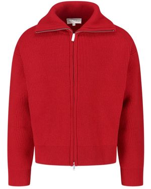 Studio Nicholson Sandos Cardigan - Red