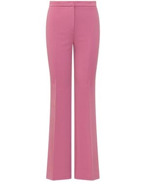 Pinko Pressed Pleat Detail Pants - Pink