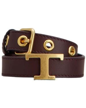 Tod's T Signature Bracelet - Brown