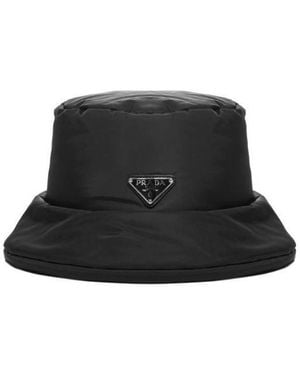 Prada Re-Nylon Bucket Hat - Black