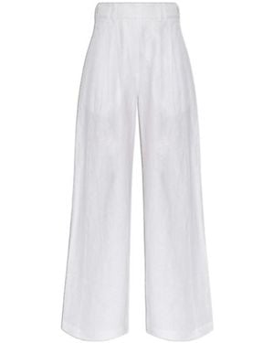 Posse Parker Wide-Leg Pants - White