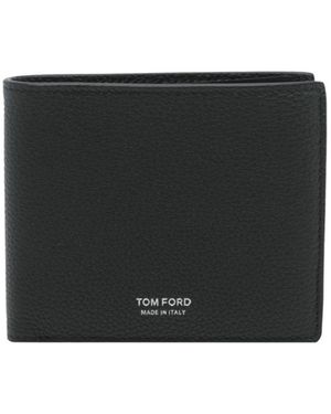 Tom Ford T Line Bifold Wallet - Black
