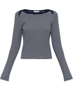 Rag & Bone Long-Sleeved Striped Top - Blue