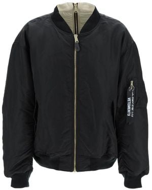 Vetements Long-Sleeved Casual Jacket - Black