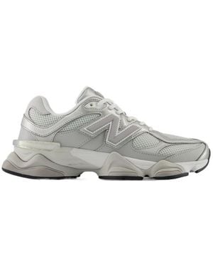 New Balance 9060 Lace-Up Sneakers - Gray