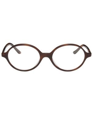 KHAITE X Oliver Peoples Collaboration 2000Rx Round Non-Prescription Glasses - White