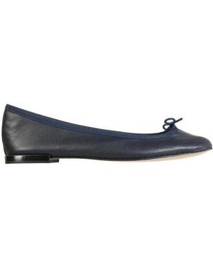 Repetto Bow Detail Ballerina Shoes - Blue