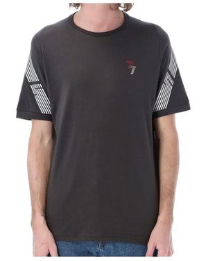 EA7 Graphic Sleeve T-Shirt - Black