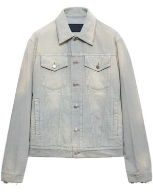 Prada Corduroy Blouson Jacket - Grey
