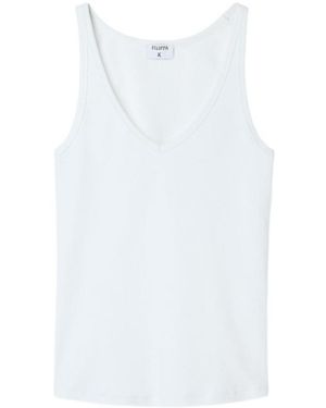 Filippa K V-Neck Tank Top - White
