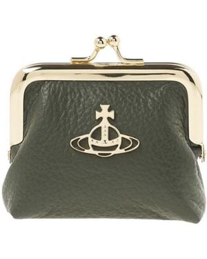 Vivienne Westwood Logo Wallet - Green