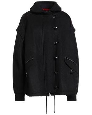 Isabel Marant Patchwork Leather Casual Jacket - Black