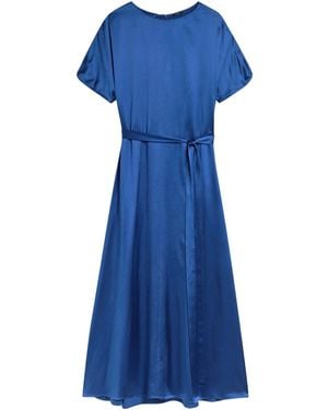 JOSEPH Belted Dress - Blue