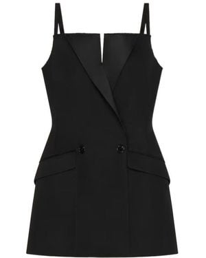 Givenchy Mini Tailored Dress - Black