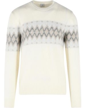Eleventy Long-Sleeved Knitwear - White