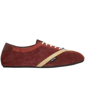 Celine The Flat Sneaker - Red