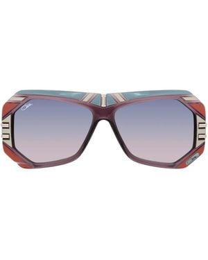 Cazal Oversize-Frame Sunglasses - Blue