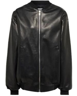 Magda Butrym Leather Jacket - Black