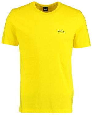 BOSS Short-Sleeved T-Shirt - Yellow