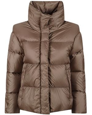 Max Mara Long-Sleeved Cotton Jacket - Brown