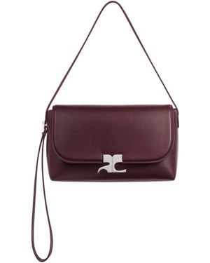 Courreges Courrèges Icotype Logo Shoulder Bag - Purple