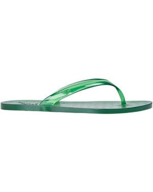 Ancient Greek Sandals Solid Colour Flip Flops - Green