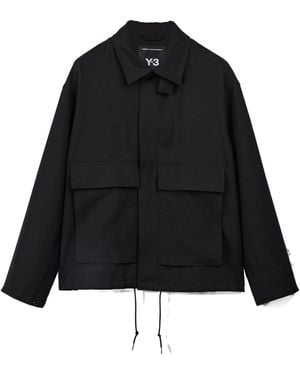 Y-3 Sport Uniform Coach Jacket - Black