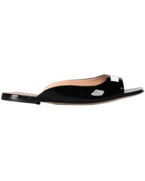 Moschino Open-Toed Slippers - White