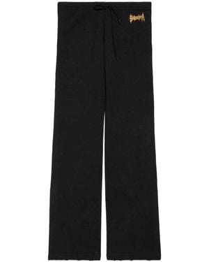 Balenciaga Sacré Coeur Low Waist Joggers - Black