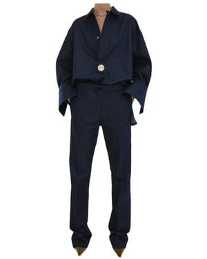 DARKPARK Grace Tailored Trousers - Blue