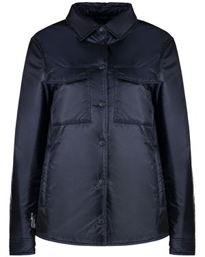 Woolrich Long Sleeved Padded Overshirt - Blue
