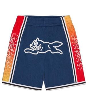 ICECREAM Running Dog Basketball Shorts - Blue