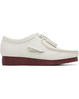 Clarks Originals Wallabee Derby Shoes - White
