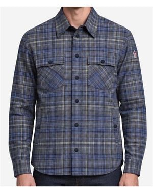 Moncler Plaid Shirt - Blue