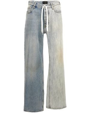 Balenciaga Fifty-Fifty Jeans - Blue