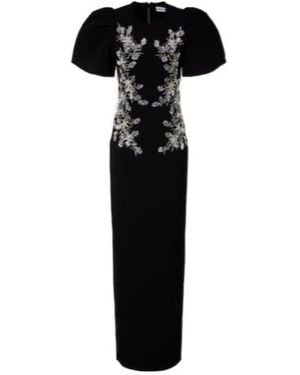 Rebecca Vallance Zephyr Embellished Gown - Black