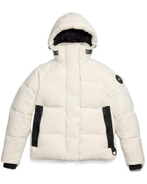 Canada Goose Junction Parka Label - Natural