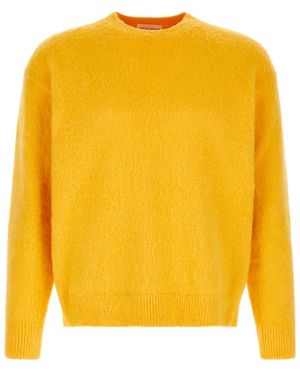 Roberto Collina Gauze Knit Sweater - Yellow