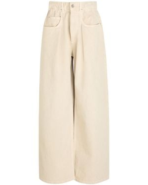 Isabel Marant Rachelle Straight-Leg Jeans - Natural