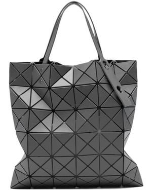 Issey Miyake Lucent Geometric Panelled Tote Bag - Black