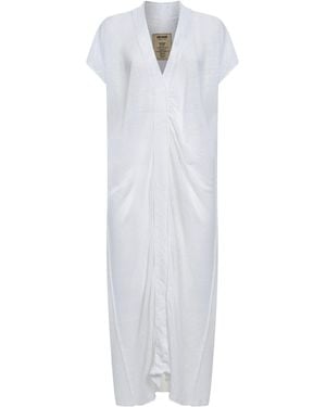 Uma Wang V-Neck Dress - White