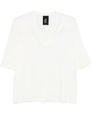 Thom Krom Relaxed V-Neck T-Shirt - White