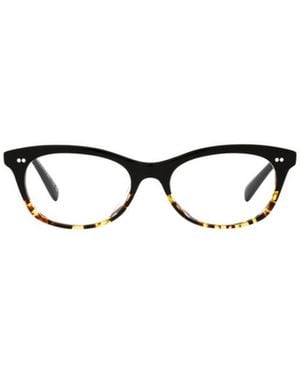 Oliver Peoples Dezerai Rectangle-Frame Glasses - White