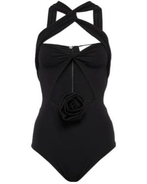 Magda Butrym Cutout Bodysuit - Black