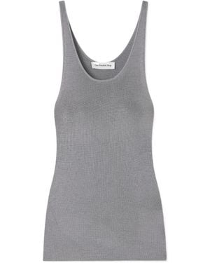 Frankie Shop Rivo Knitted Tank - Grey