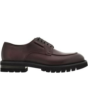 Ferragamo Derby Shoe - Brown