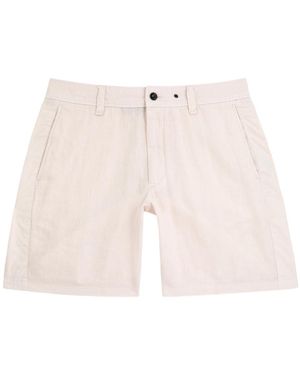 Rag & Bone Linen Shorts - Pink