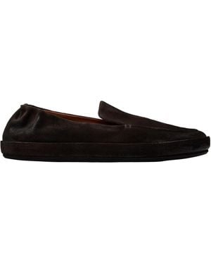 Marsèll Scatopelle Suede Loafers - Black